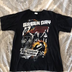 Green Day tour shirt
